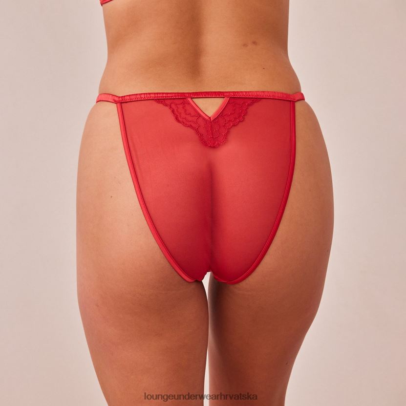 hr Lounge žene gaćice od prošivene čipke kesten N0V4DZ498 donje rublje