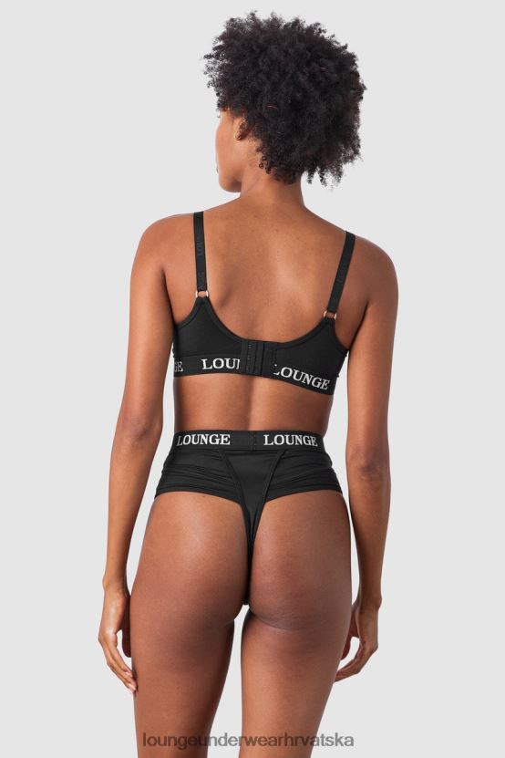 hr Lounge žene nurture set grudnjaka i tangi/gaćica za dojenje crno N0V4DZ225 donje rublje