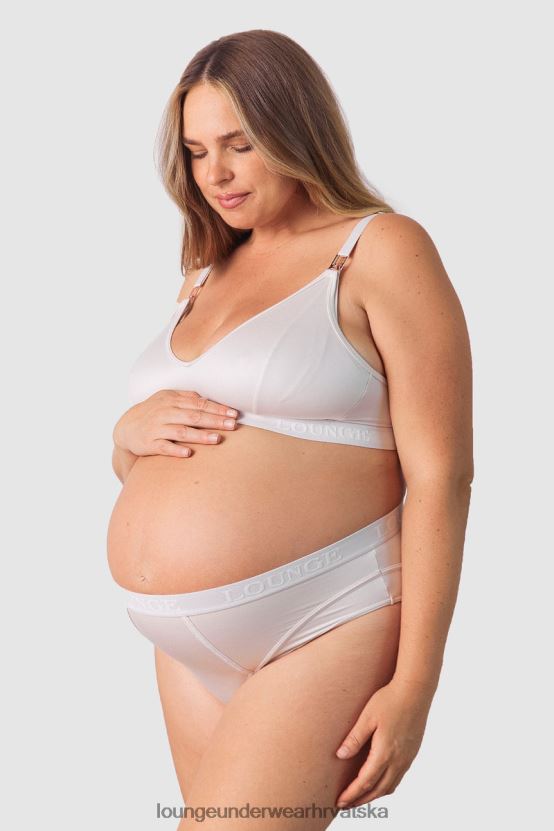 hr Lounge žene nurture set grudnjaka i tangi/gaćica za dojenje krema N0V4DZ234 donje rublje