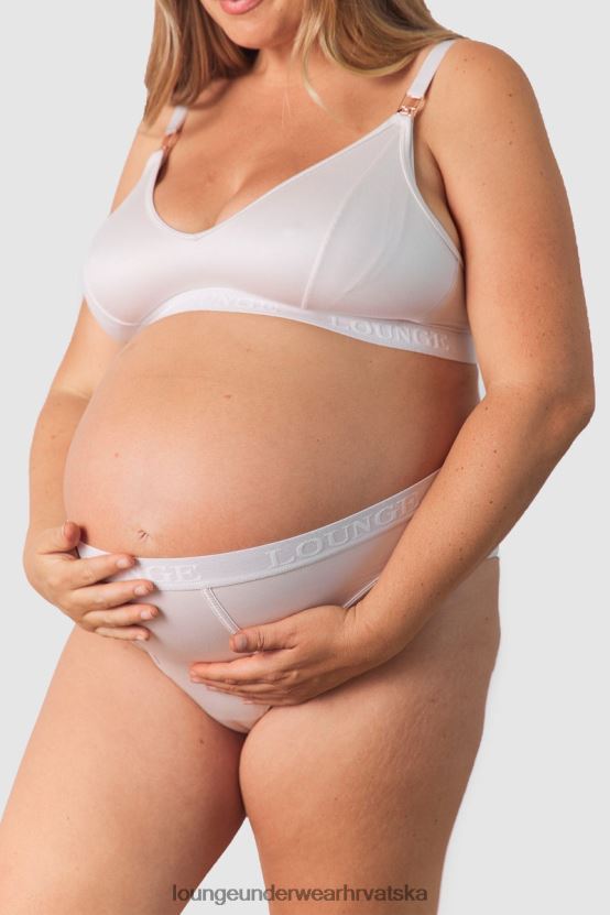 hr Lounge žene nurture set grudnjaka i tangi/gaćica za dojenje krema N0V4DZ234 donje rublje