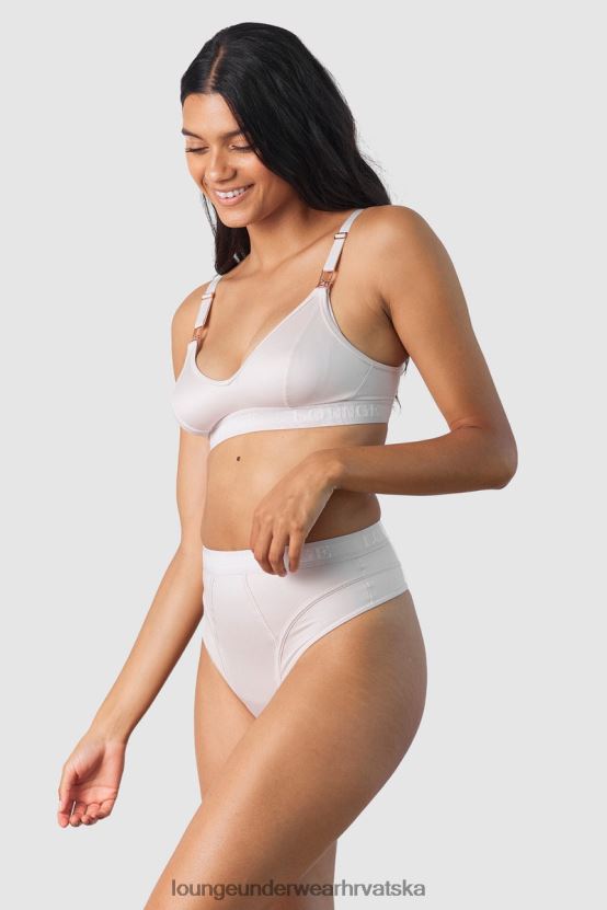 hr Lounge žene nurture set grudnjaka i tangi/gaćica za dojenje krema N0V4DZ234 donje rublje