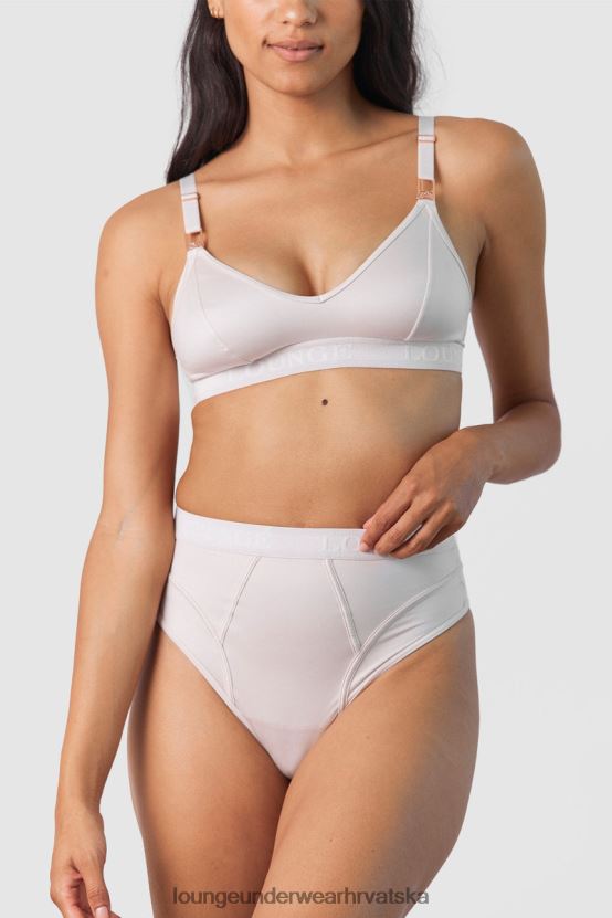 hr Lounge žene nurture set grudnjaka i tangi/gaćica za dojenje krema N0V4DZ234 donje rublje