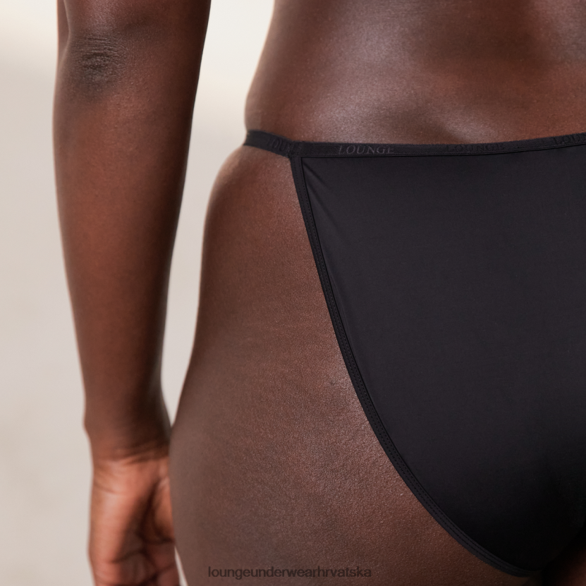 hr Lounge žene Vaš svakodnevni grudnjak s majicama i tangama/gaćice crno N0V4DZ124 donje rublje