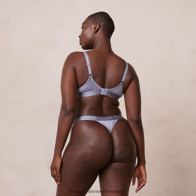 hr Lounge žene elegantan pažljiv grudnjak i tange/gaćice dimljeno plava N0V4DZ38 donje rublje