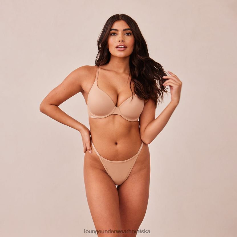 hr Lounge žene glatki klasični t-shirt grudnjak i tange/gaćice med N0V4DZ112 donje rublje
