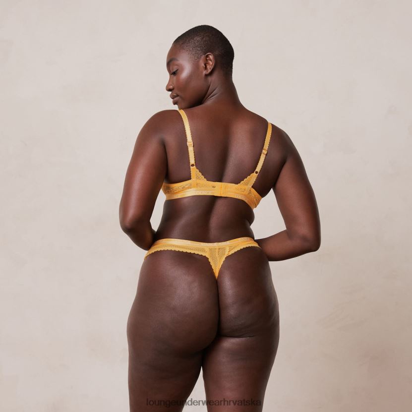 hr Lounge žene liberty balkon grudnjak & tange/gaćice set senf N0V4DZ46 donje rublje