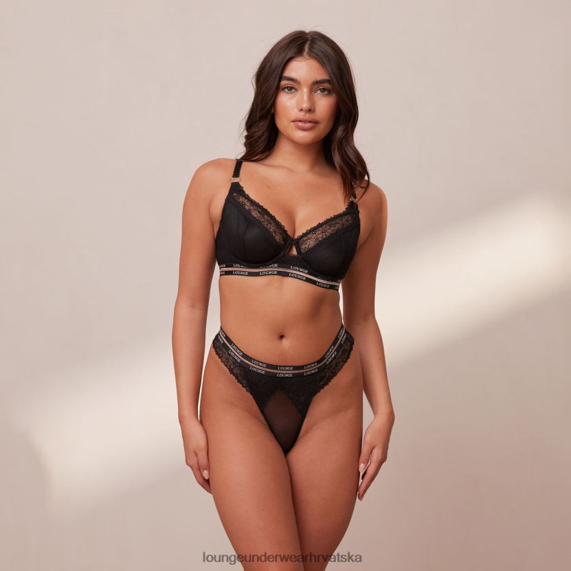 hr Lounge žene vogue balkon grudnjak i tange/gaćice crno N0V4DZ69 donje rublje