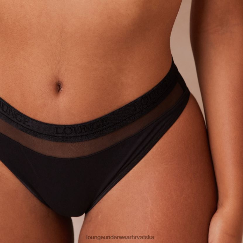 hr Lounge žene mrežaste gaćice crno N0V4DZ405 donje rublje