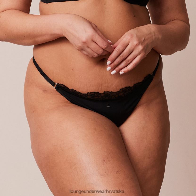 hr Lounge žene antigravitacijske tange crno N0V4DZ580 donje rublje