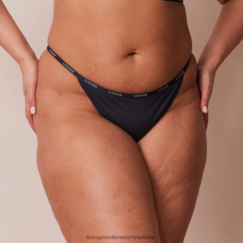 hr Lounge žene bitne tange plavi ugljen N0V4DZ667 donje rublje