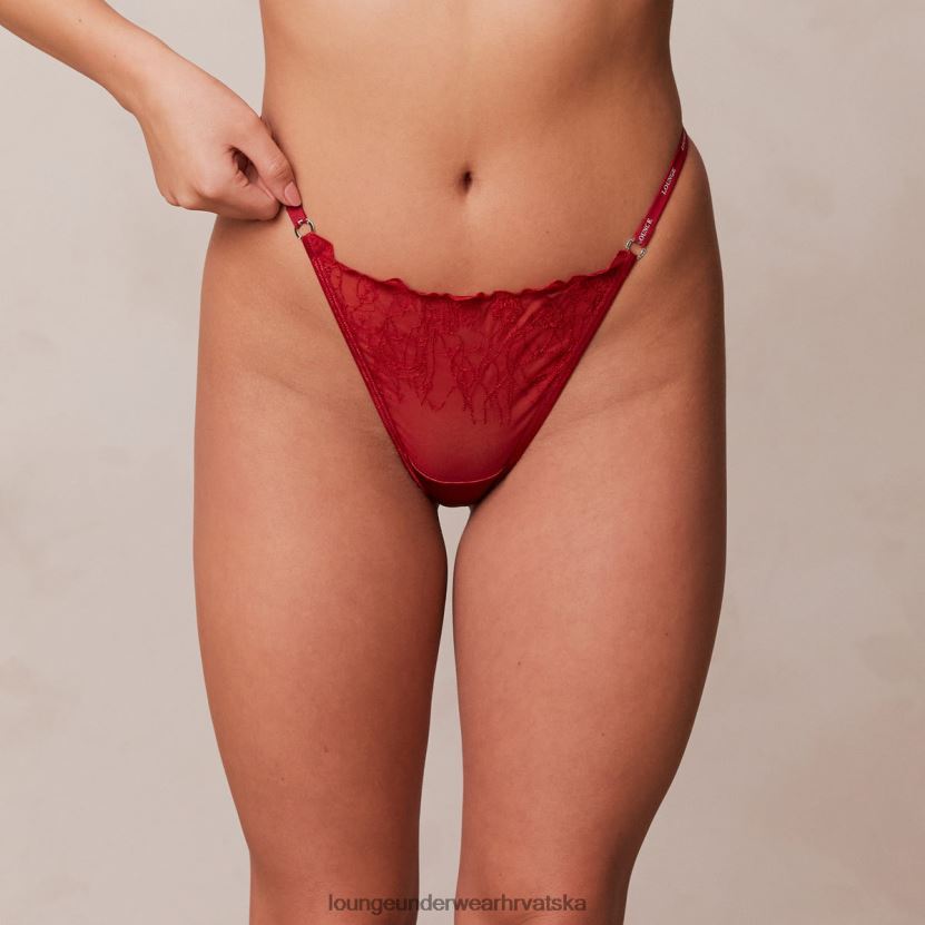 hr Lounge žene ilustracija tange kesten N0V4DZ301 donje rublje