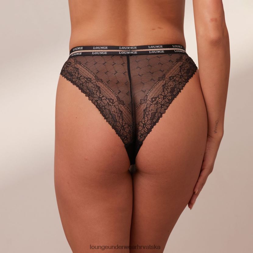 hr Lounge žene modne gaćice crno N0V4DZ289 donje rublje