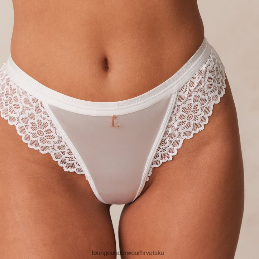 hr Lounge žene svilene tange bijela N0V4DZ641 donje rublje