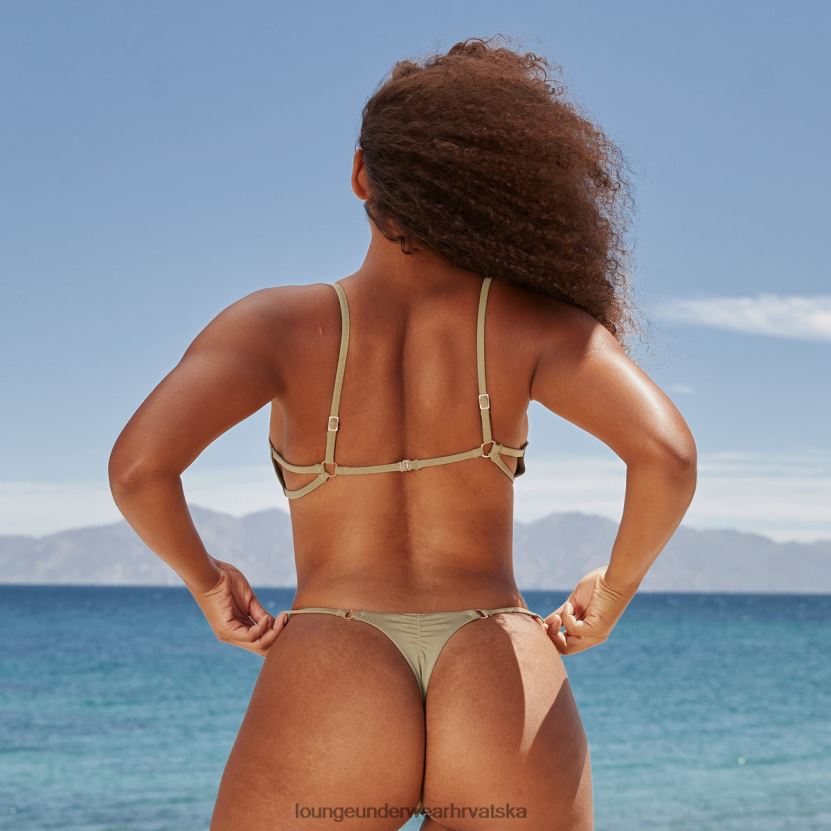 hr Lounge žene osnovni gornji dio bikinija maslina N0V4DZ1003 kupaće kostime