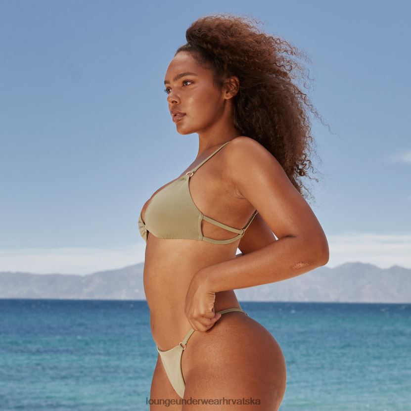 hr Lounge žene osnovni gornji dio bikinija maslina N0V4DZ1003 kupaće kostime