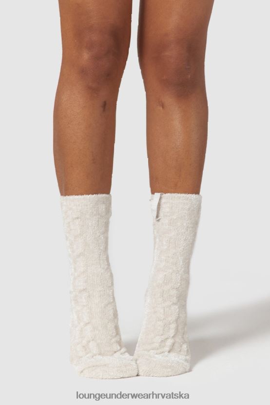 hr Lounge žene pletene čarape od šenila biser N0V4DZ950 odjeća