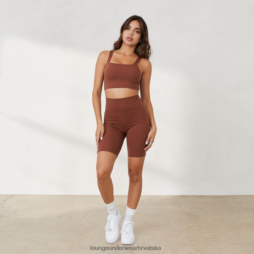 hr Lounge žene 365 majica bez rukava druge kože čokolada N0V4DZ857 odjeća