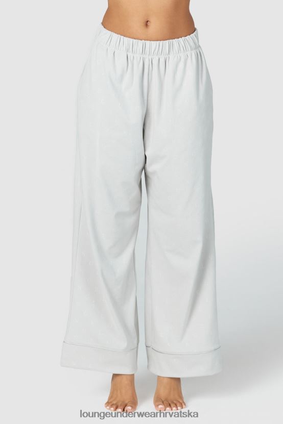 hr Lounge žene luksuzne reljefne pidžama hlače mraz N0V4DZ958 odjeća